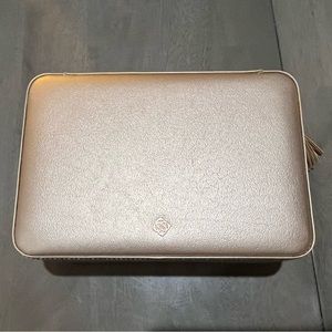 Kendra Scott Travel Jewelry Case Rose Gold